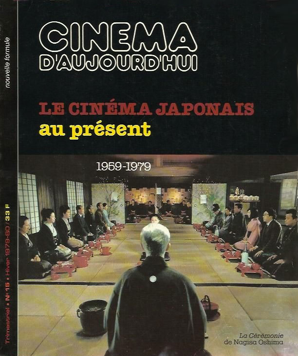 Book cover: Le Cinéma japonais au présent - 1959-1979