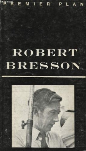 Book cover: Robert Bresson