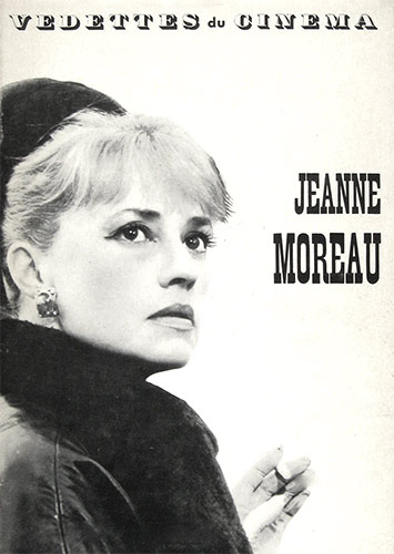 Book cover: Jeanne Moreau