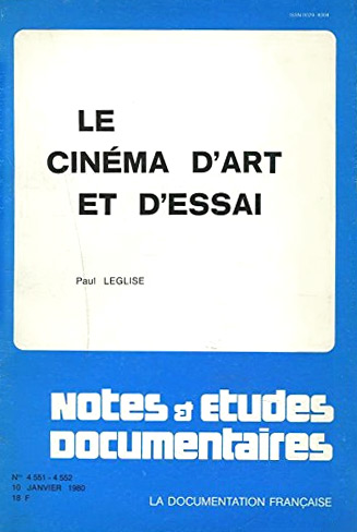 Book cover: Le Cinéma d'art et d'essai