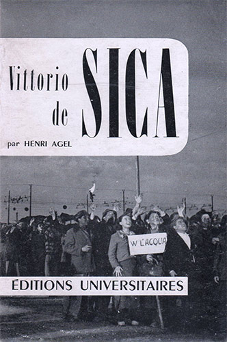 Book cover: Vittorio De Sica