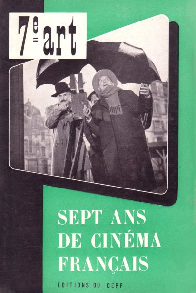 Couverture du livre : Sept ans de cinéma français