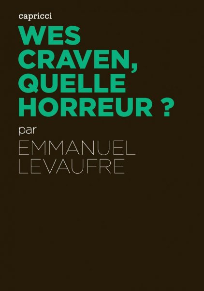 Couverture du livre : Wes Craven
