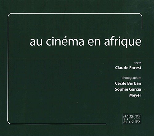 Book cover: Au cinéma en Afrique