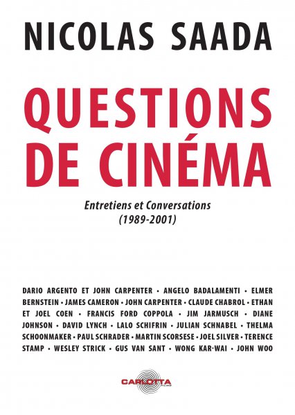 Couverture du livre: Questions de cinéma - Entretiens et conversations (1989-2001)