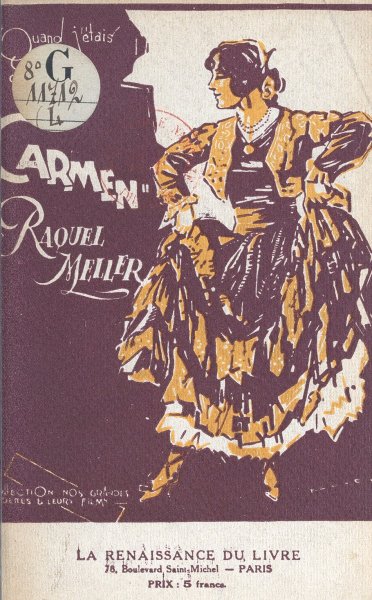 Book cover: Quand j'étais Carmen