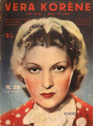 Book cover: Véra Korène - sa vie, ses films