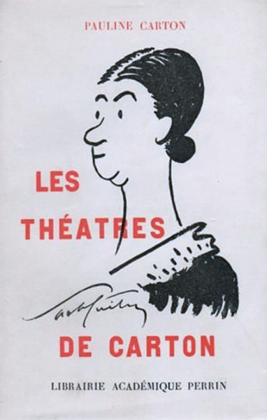 Book cover: Les Théâtres de Carton