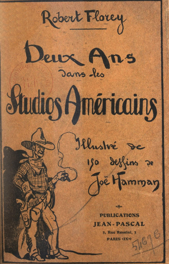 Couverture du livre: Deux ans dans les studios américains - illustré de 150 dessins de Joë Hamman