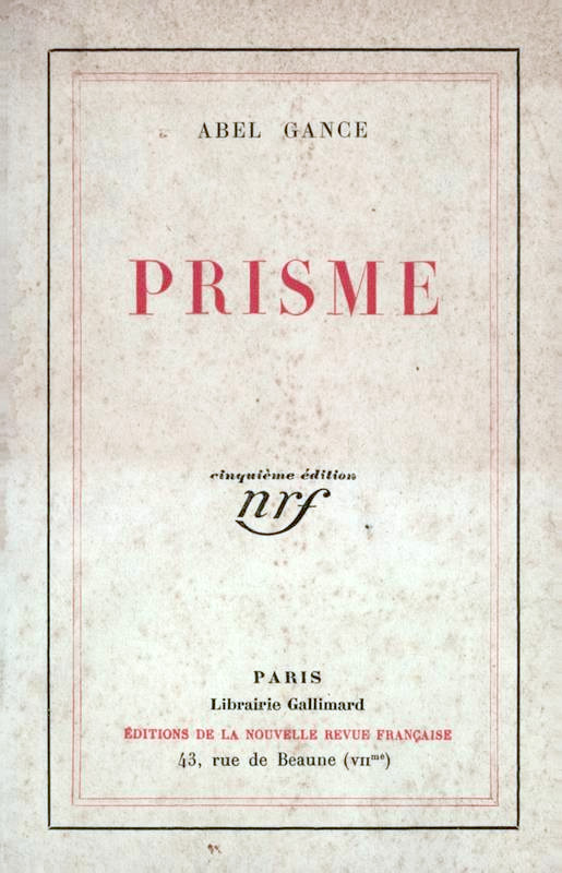 Couverture du livre: Prisme