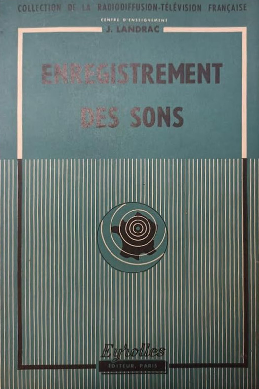 Book cover: Enregistrement des sons