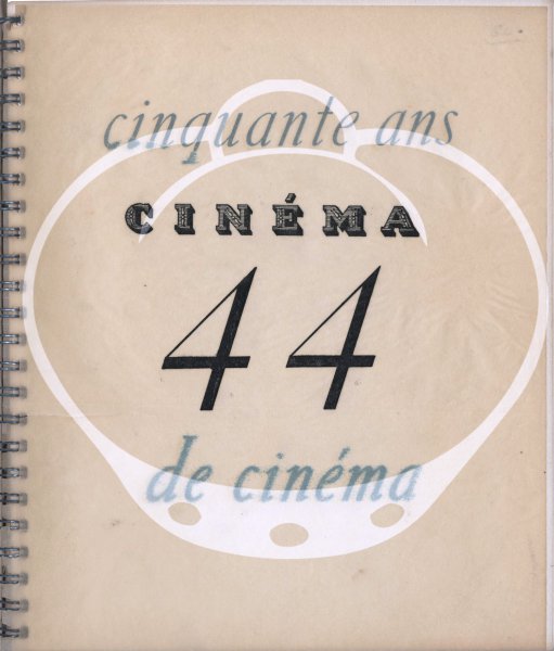 Couverture du livre : Cinquante ans de cinéma - cinéma 44