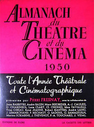 Couverture du livre : Almanach du théâtre et du cinéma 1950 - toute l'année théâtrale et cinématographique