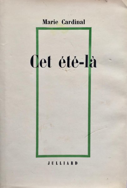 Book cover: Cet été-là