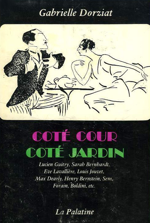 Couverture du livre : Côté cour, côté jardin
