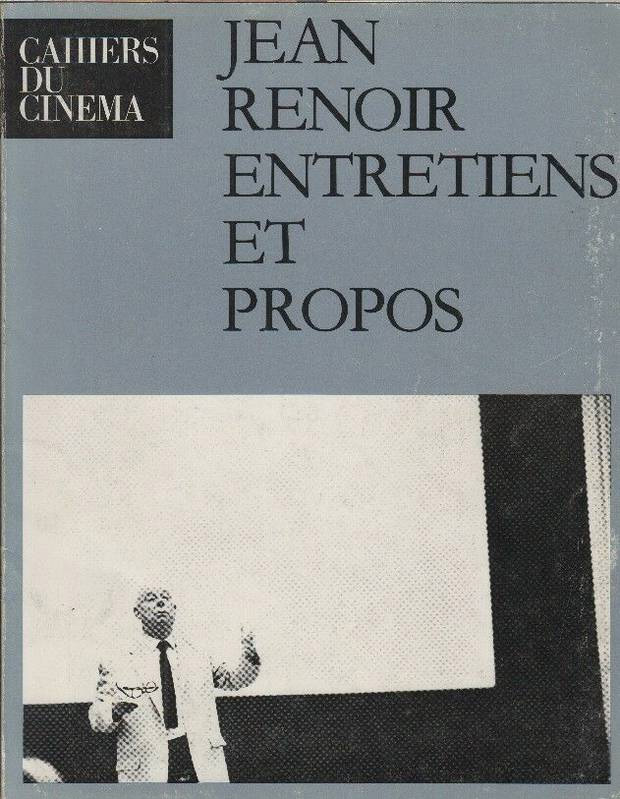 Book cover: Jean Renoir, entretiens et propos