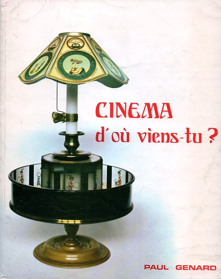 Book cover: Cinéma, d'où viens-tu ? - évolution d'une technique, naissance d'un art