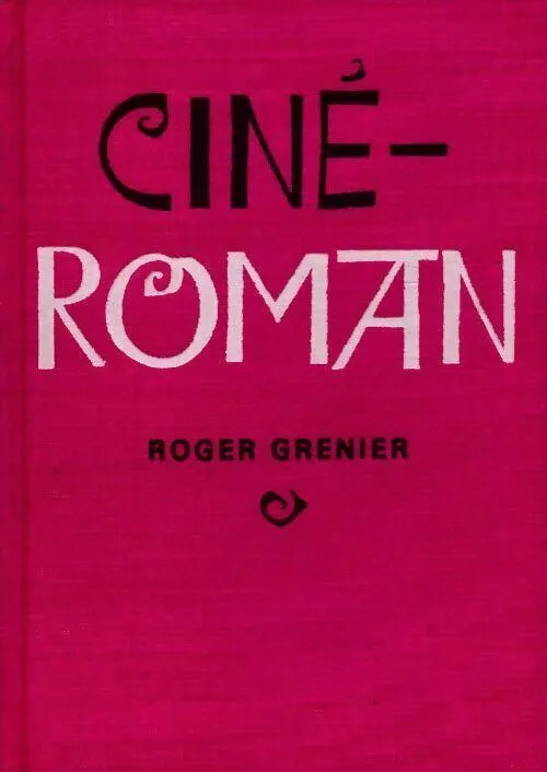 Book cover: Ciné-roman