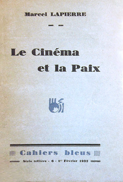 Couverture du livre: Le Cinéma et la paix