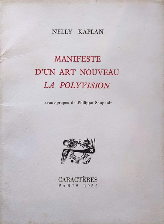 Book cover: Manifeste d'un art nouveau, la polyvision