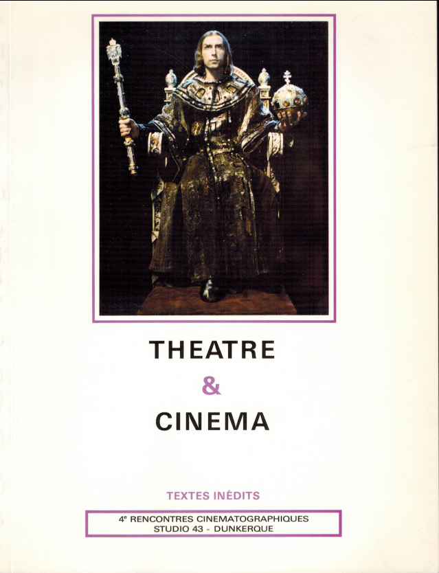 Couverture du livre : Théâtre et cinéma - textes inédits