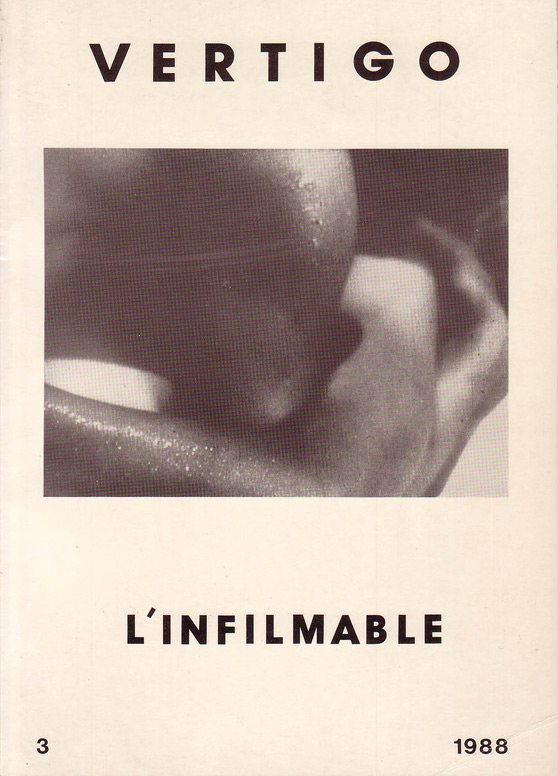 Couverture du livre : L'Infilmable
