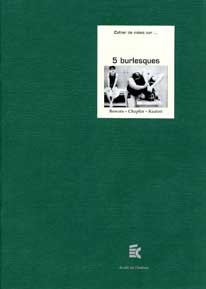 Couverture du livre: 5 burlesques - Bowers, Chaplin, Keaton