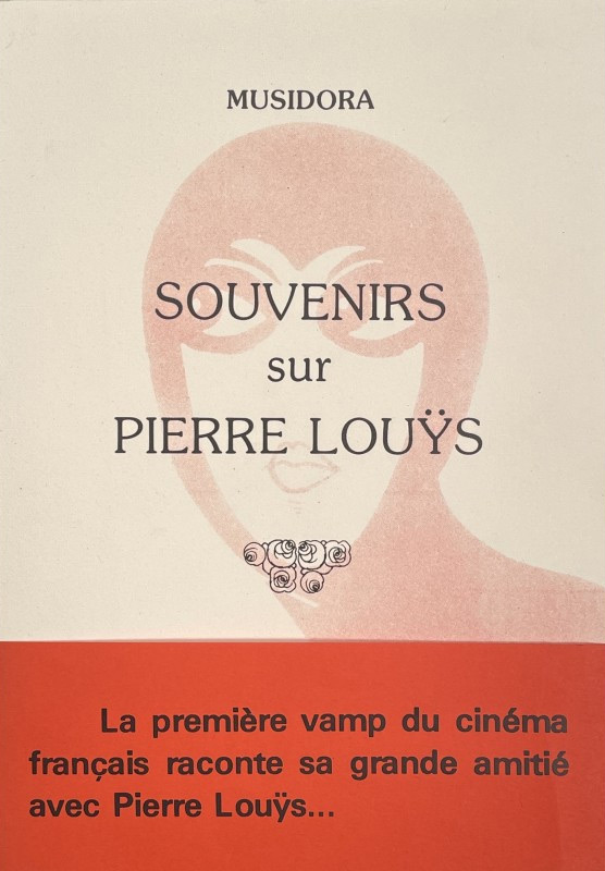 Book cover: Souvenirs sur Pierre Louÿs