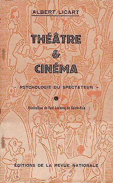 Couverture du livre: Théâtre et cinéma - psychologie du spectateur