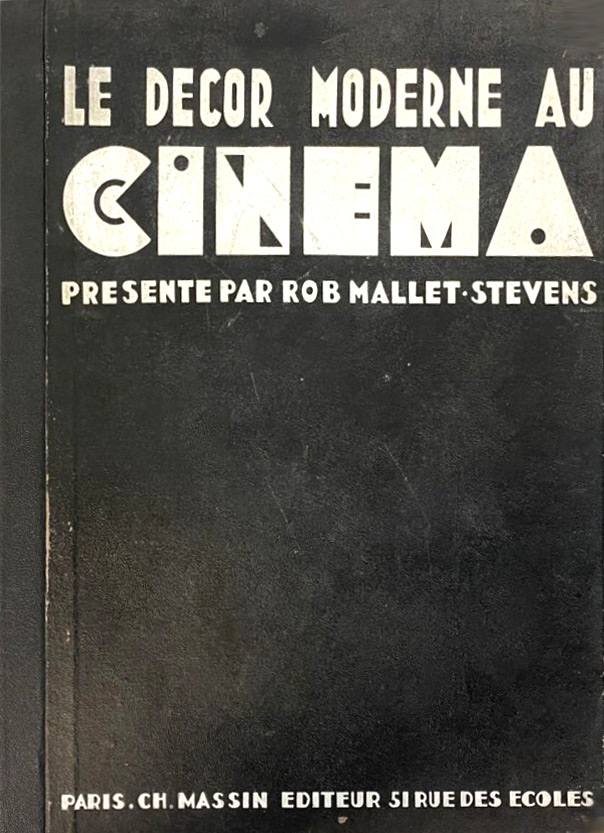 Book cover: Le Décor moderne au cinéma