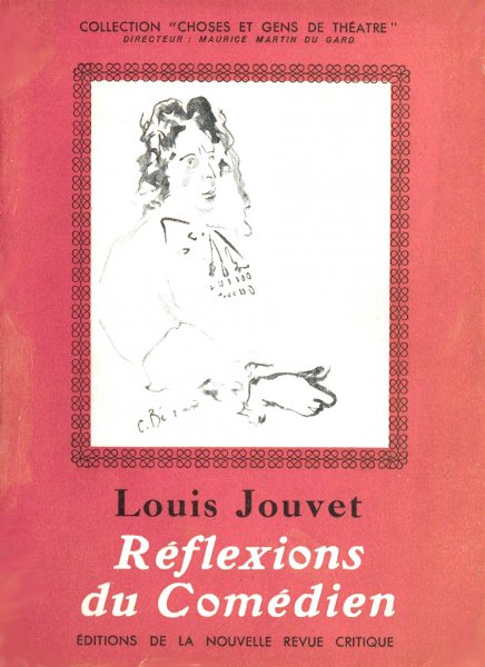 Book cover: Réflexions du comédien