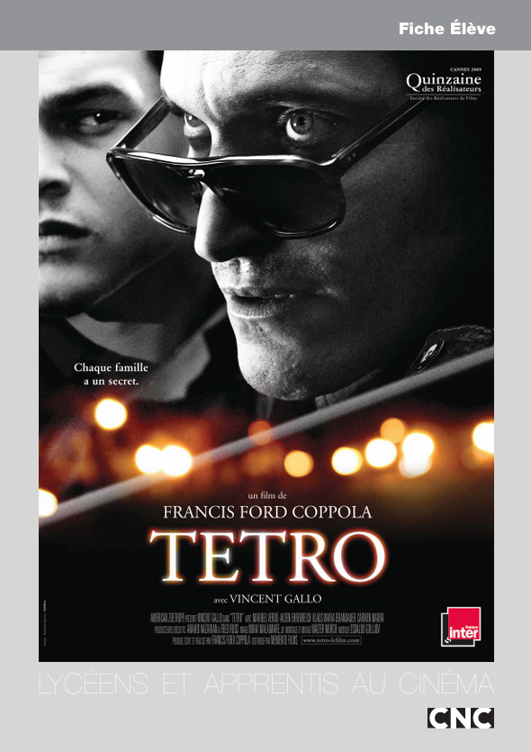 Book cover: Tetro, Francis Ford Coppola