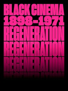 Couverture du livre Regeneration Black Cinema - de Doris Berger