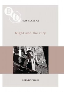 Couverture du livre Night and the City par Andrew Pulver