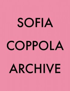 Couverture du livre Archive, Sofia Coppola - de Sofia Coppola