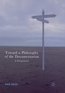 Couverture du livre Toward a Philosophy of the Documentarian - de Dan Geva