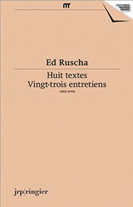Couverture du livre Ed Ruscha par Edward Ruscha