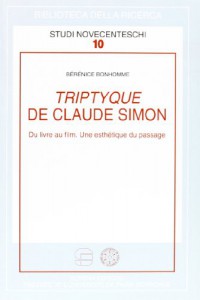 Cover of the book Triptyque de Claude Simon - by Bérénice Bonhomme