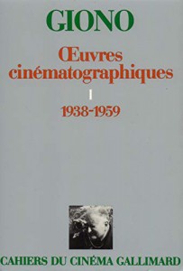Couverture du livre Oeuvres cinématographiques par Jean Giono