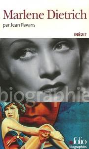 Couverture du livre Marlene Dietrich - de Jean Pavans