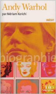 Couverture du livre Andy Warhol par Mériam Korichi