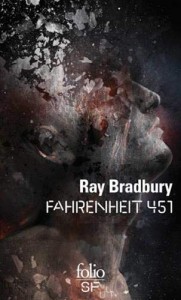 Cover of the book Fahrenheit 451 - by Ray Bradbury