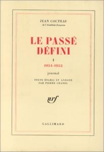 Couverture du livre Le Passé défini par Jean Cocteau