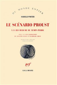 Couverture du livre Le Scénario Proust - de Harold Pinter, Joseph Losey et Barbara Bray