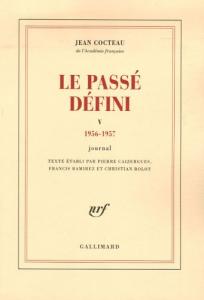 Couverture du livre Le Passé défini - de Jean Cocteau