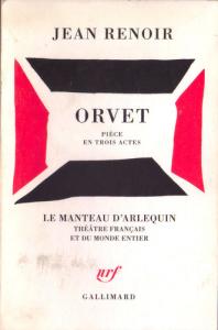 Couverture du livre Orvet - de Jean Renoir