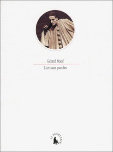 Cover of the book L'Art sans paroles - by Gérard Macé