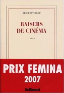 Couverture du livre Baisers de cinéma - de Eric Fottorino