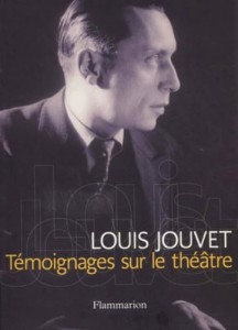 Couverture du livre Témoignages sur le théâtre par Louis Jouvet