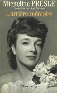 Cover of the book L'Arrière-mémoire - by Micheline Presle and Serge Toubiana